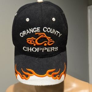 Black and Orange Hat